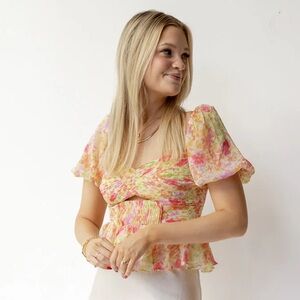 Floral blouse
